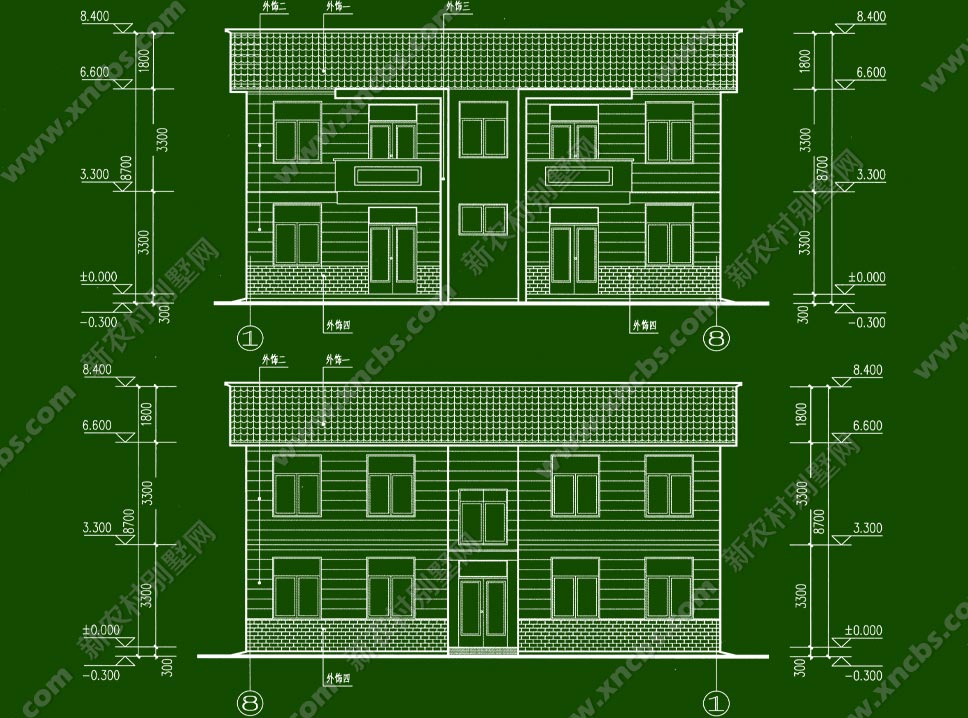 农村砖房 设计图图片